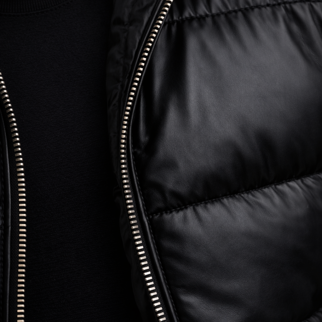 Cristiana | Chaqueta Puffer Urbana Premium con Cuello Acolchado