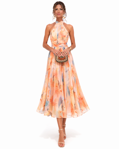 VALERIA | Vestido de Invitada - Estilo Floral Sofisticado