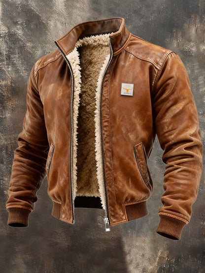 RICCARDO™ | CHAQUETA DE CUERO TÉRMICO
