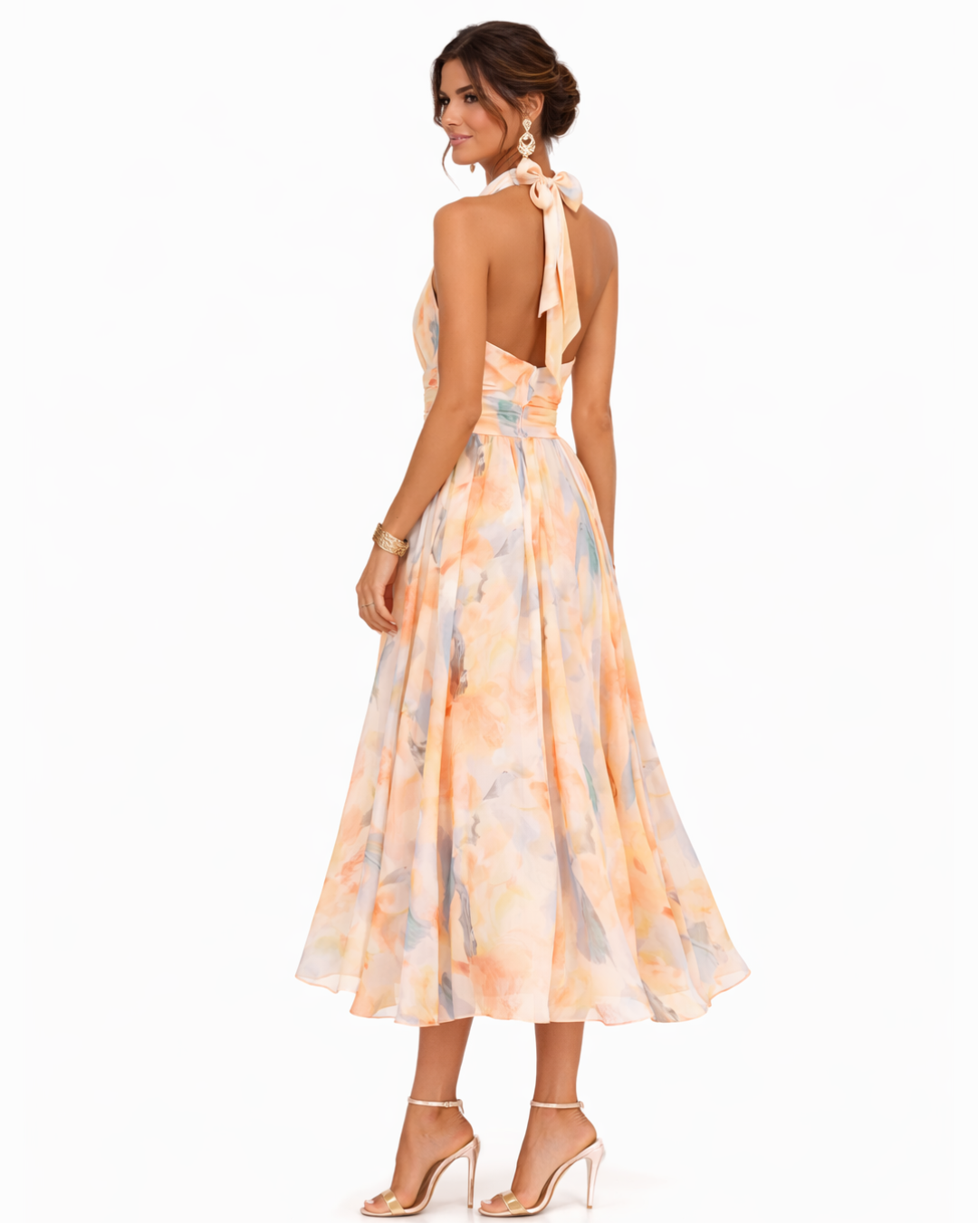 VALERIA | Vestido de Invitada - Estilo Floral Sofisticado