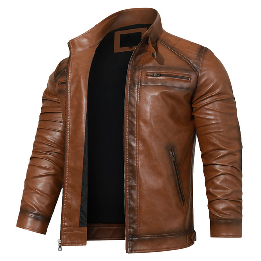 Julian | Chaqueta de Cuero Cruiser
