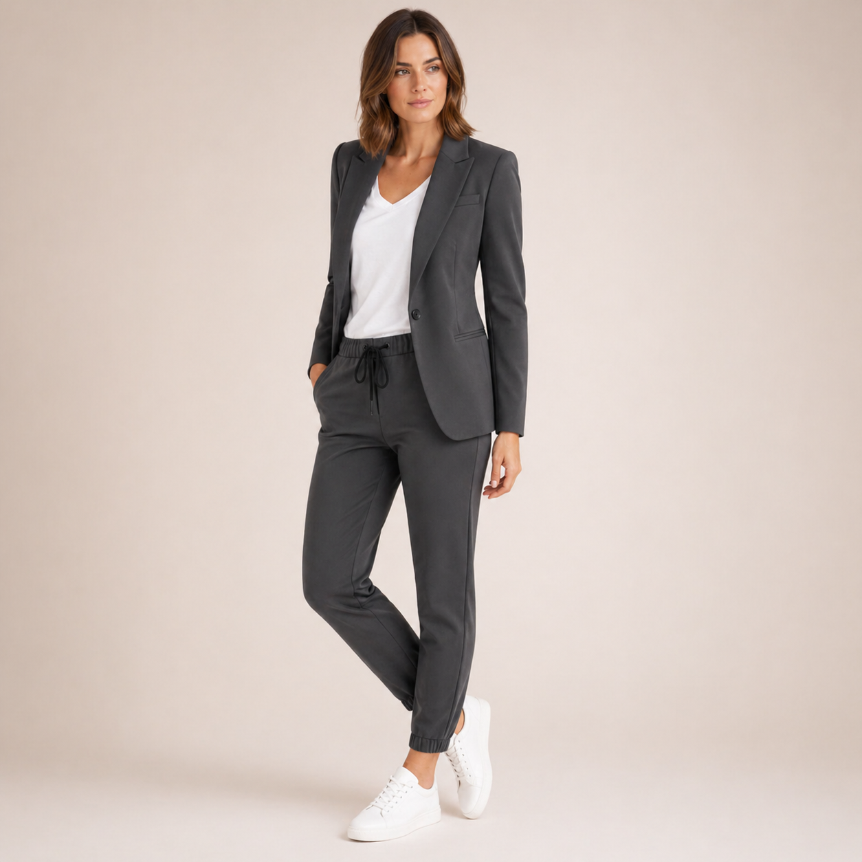 Aleli | Conjunto de traje informal con un toque deportivo