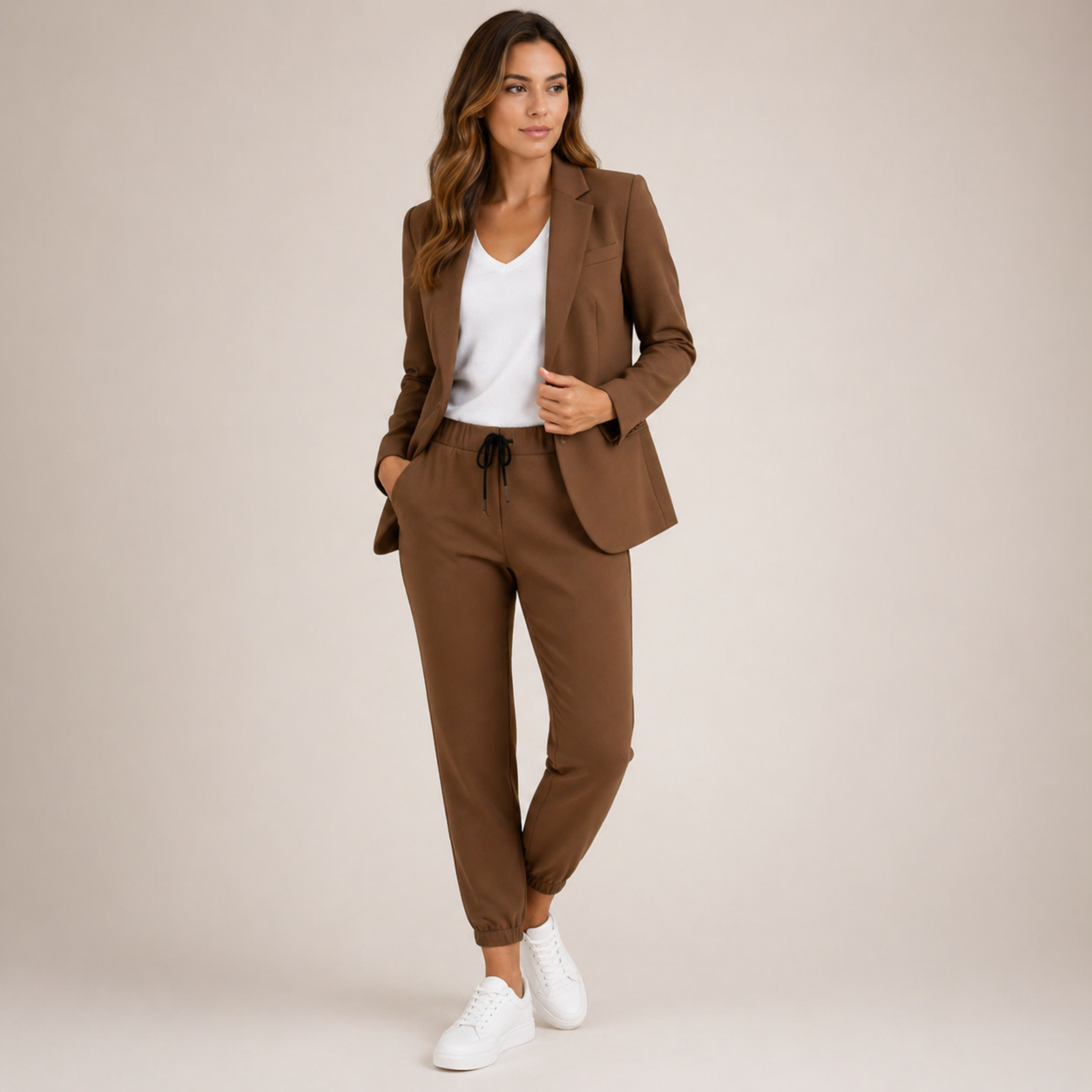 Aleli | Conjunto de traje informal con un toque deportivo