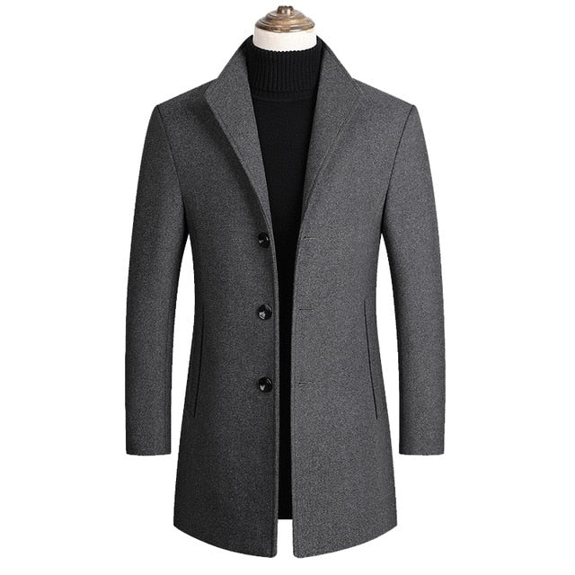 Aurelio™ | Abrigo Largo de Invierno Elegante