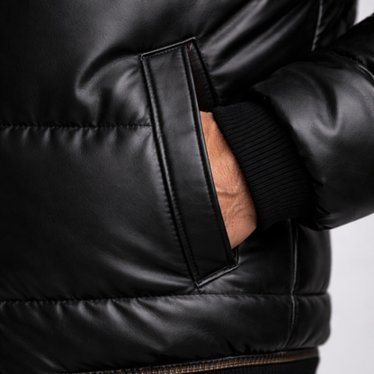 Cristiana | Chaqueta Puffer Urbana Premium con Cuello Acolchado
