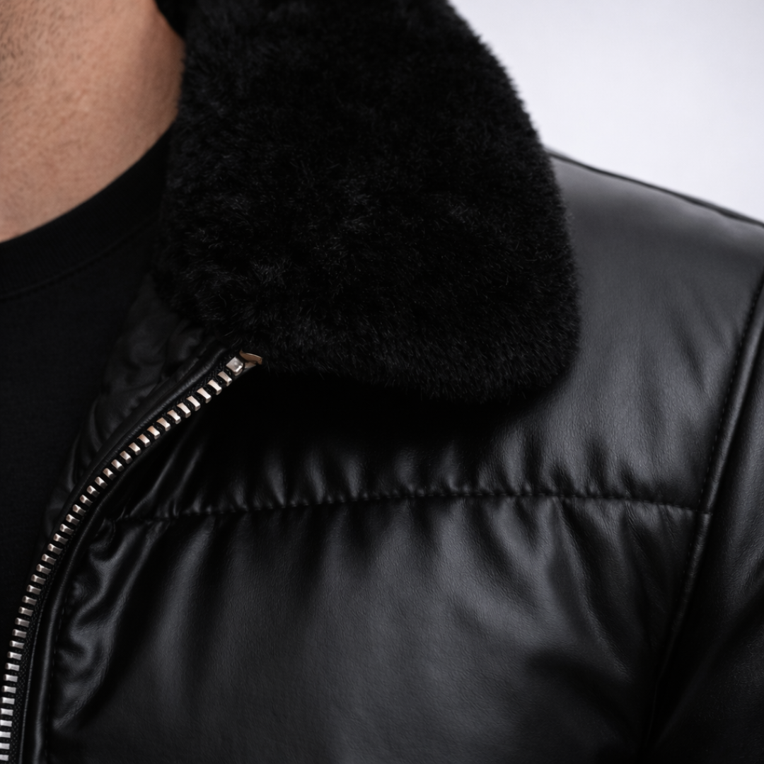 Cristiana | Chaqueta Puffer Urbana Premium con Cuello Acolchado